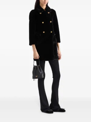 定価60万 PRADA プラダ ファー コート ムートン XS PRADA(プラダ) ムートン・ファーコート(レディース) - 海外通販