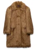 Prada Aspen coat - Neutrals