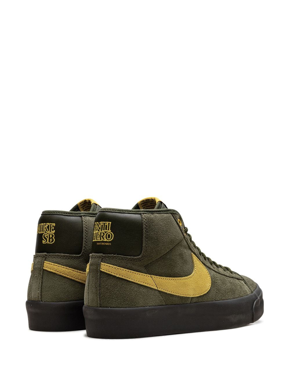 Nike x Antihero Zoom Blazer Mid sneakers Groen