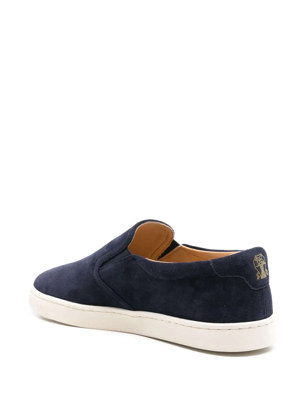 Brunello Cucinelli suede sneakers Blue