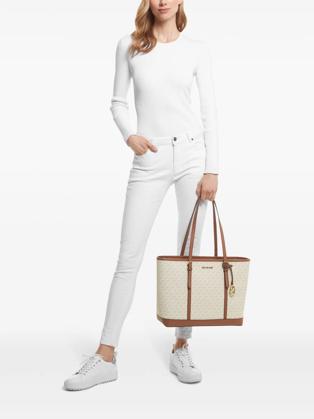 Michael Michael Kors large Jet Set Travel tote bag | Image 2