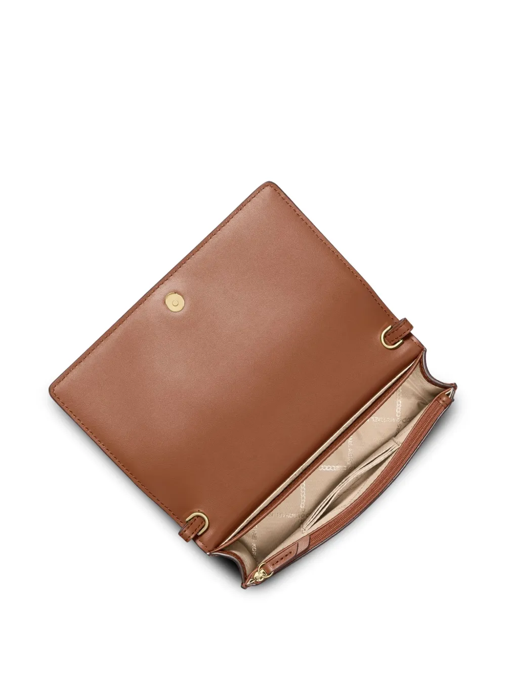Michael Kors Jet Set medium crossbodytas Bruin