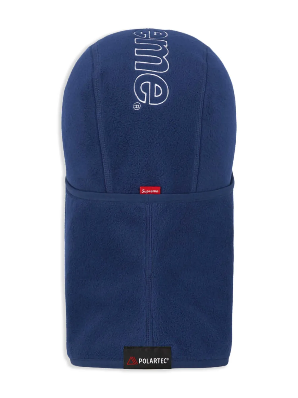 Supreme x Polartec bivakmuts met geborduurd logo - Blauw