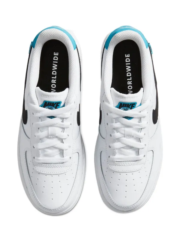 nike air force 1 07 worldwide white blue fury
