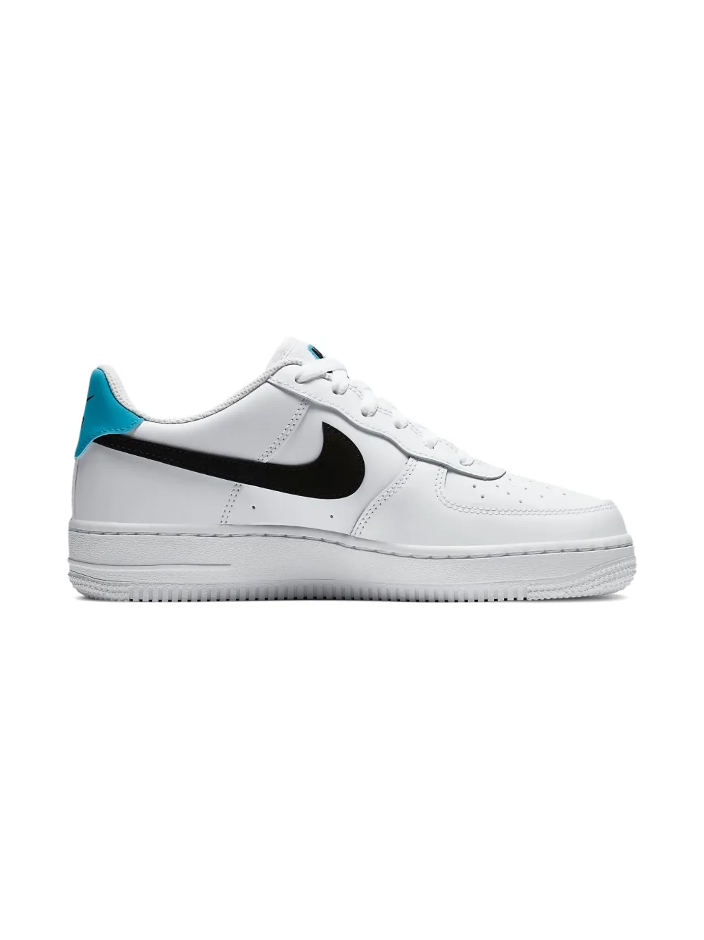 Nike Kids Air Force 1 Low 07 "Worldwide Pack Blue Fury" sneakers - Nike Kids Air Force 1 Low 07 "Worldwide Pack Blue Fury" sneakers -
