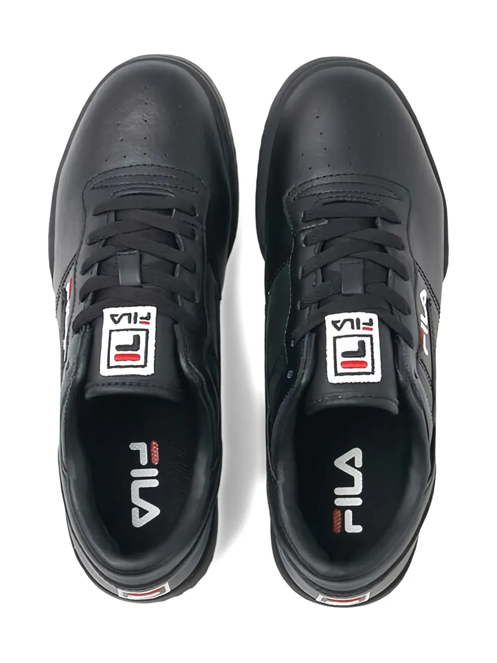 Fila Kids Original Fitness "Black White Fiery Red" sneakers Zwart