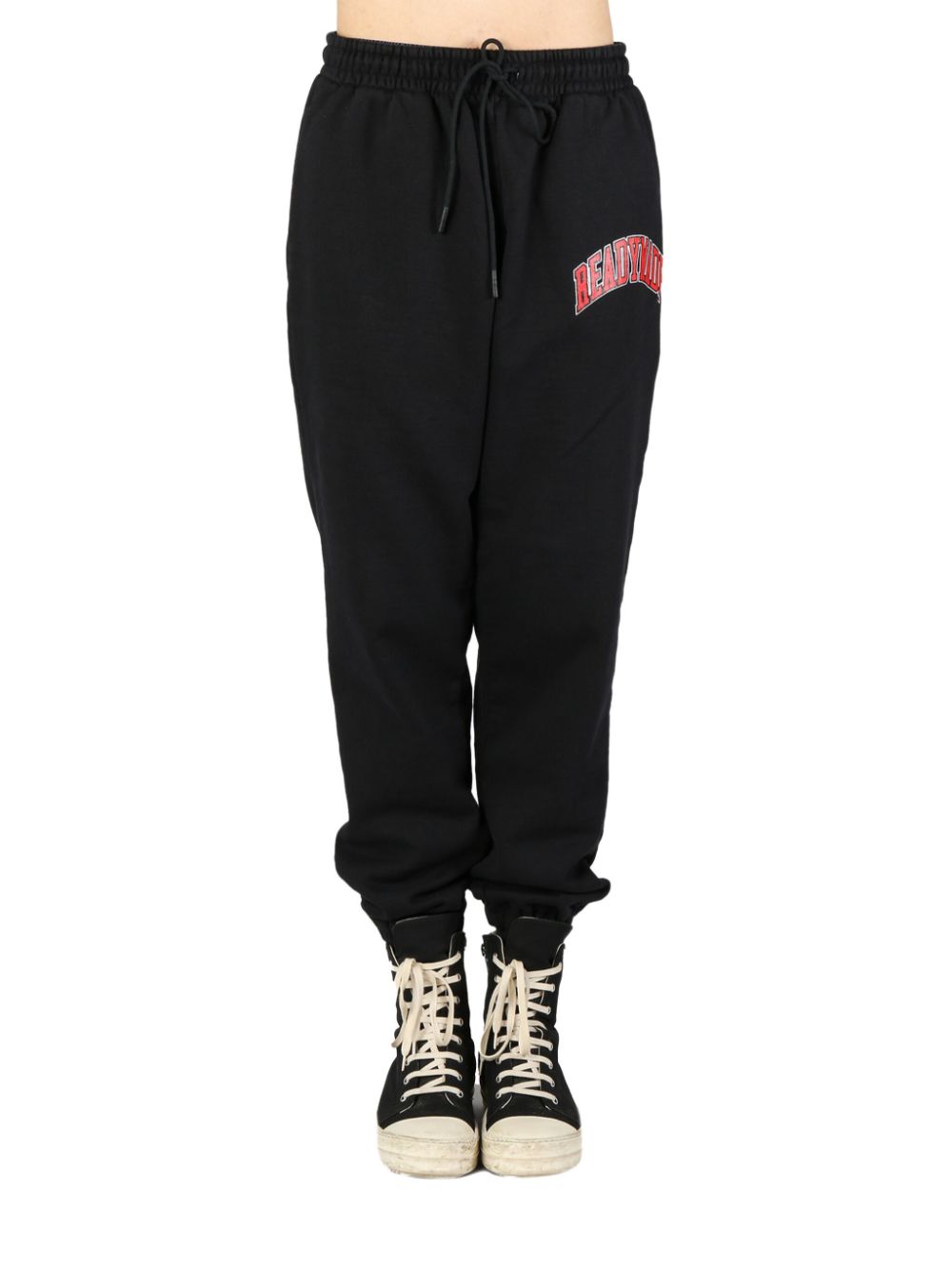 logo-print track pants