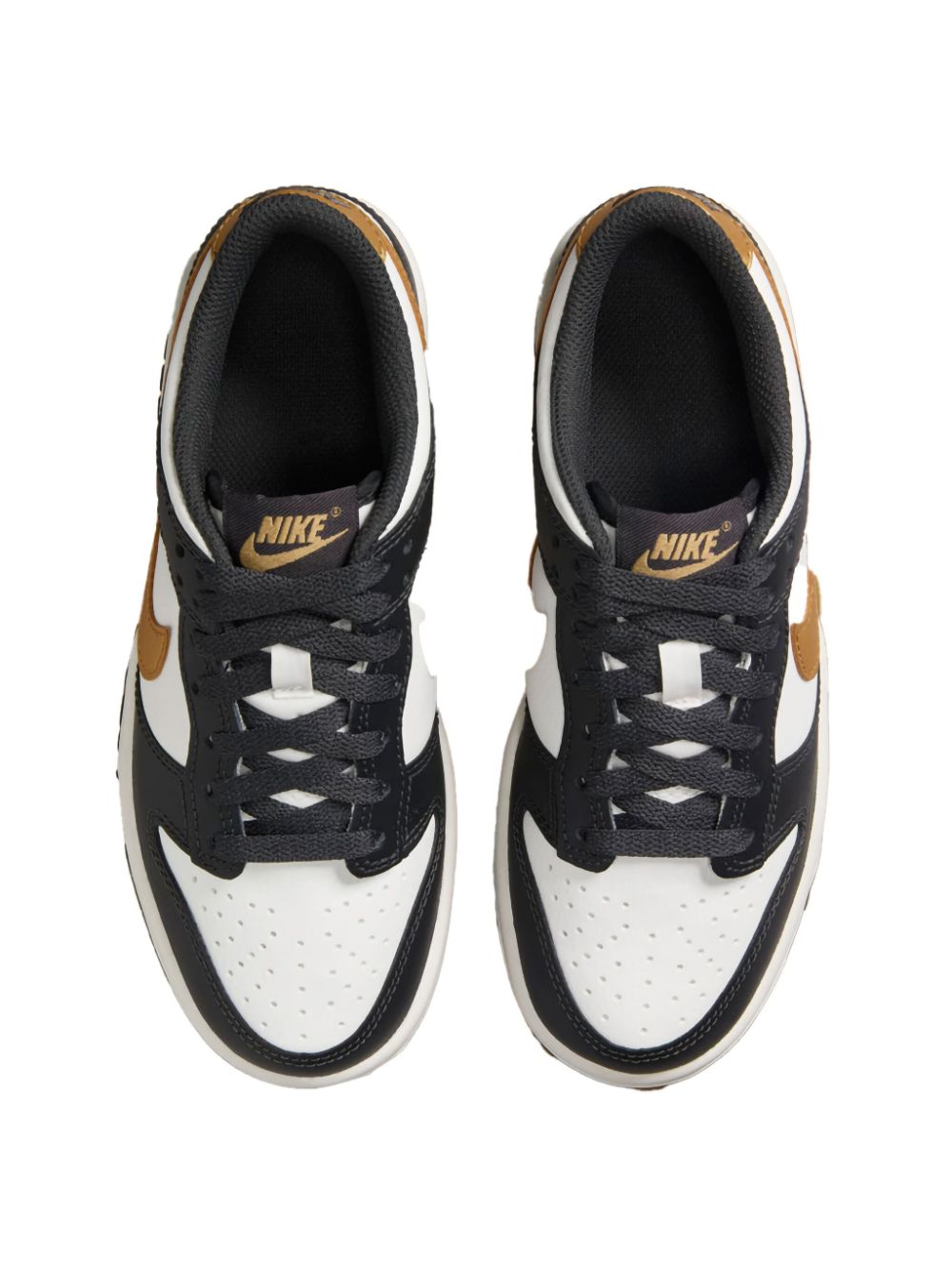 Nike Kids Dunk Low sneakers - Wit