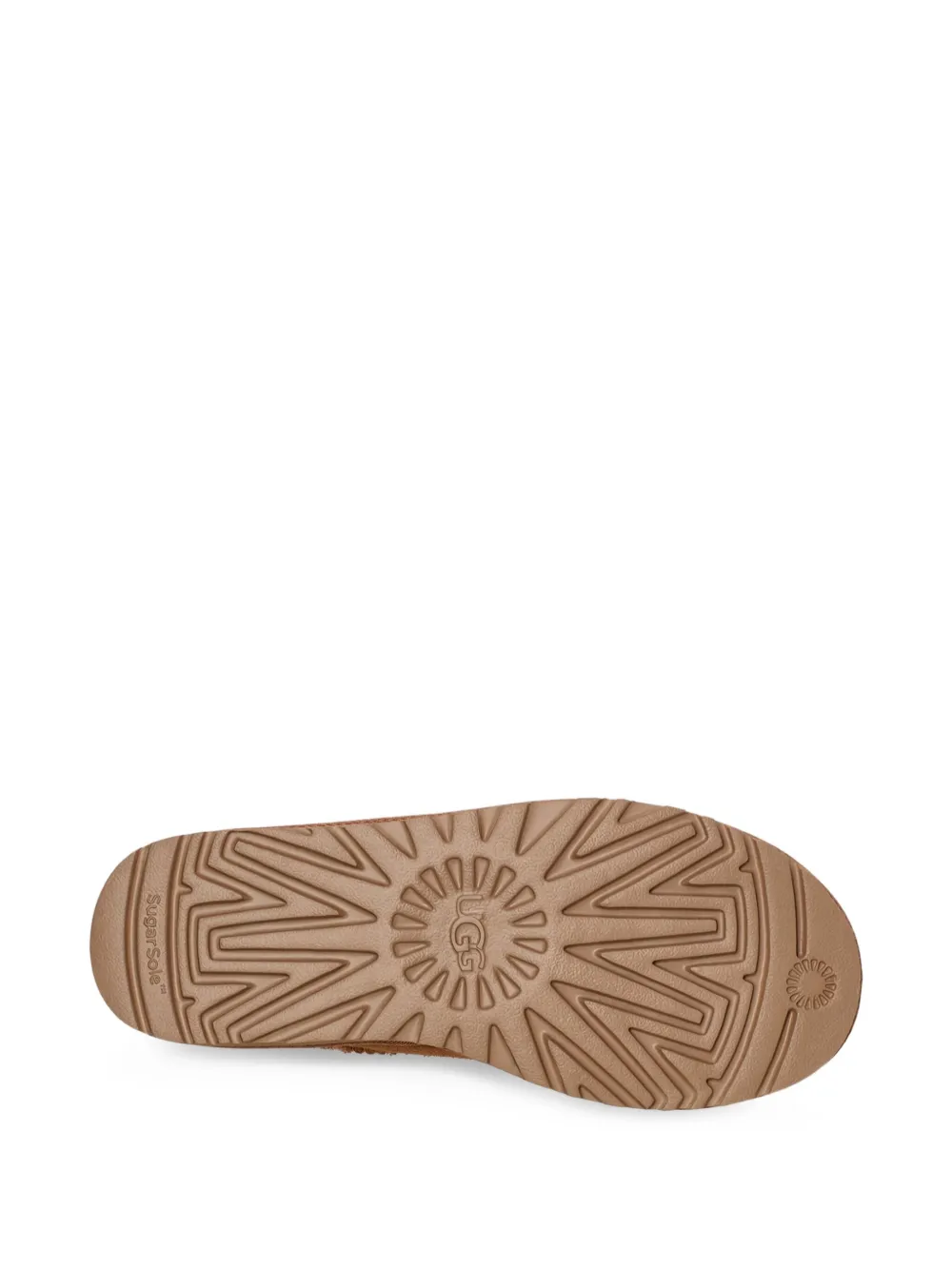 UGG Classic Mini Zipper Tape Logo "Chestnut" boots Brown