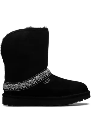 UGG Mini Dipper Puffer Boots | Black | FARFETCH