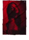 Supreme x Faribault Kate Moss blanket (183cm x 127cm) - Red