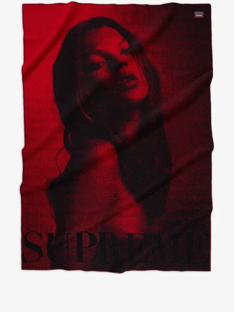 Supreme x Faribault Kate Moss blanket (183cm x 127cm)