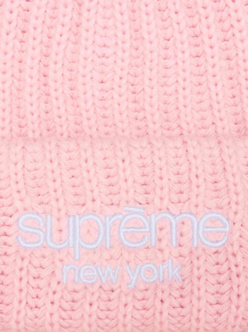 Supreme Muts met geborduurd logo - Roze