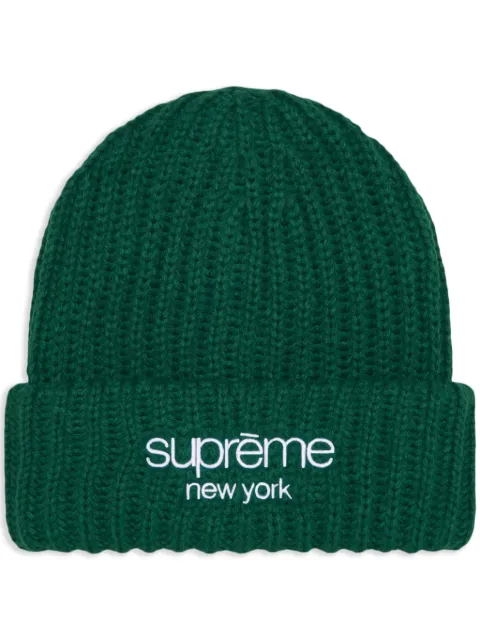 Supreme bonnet Classic Logo Chunky Ribbed