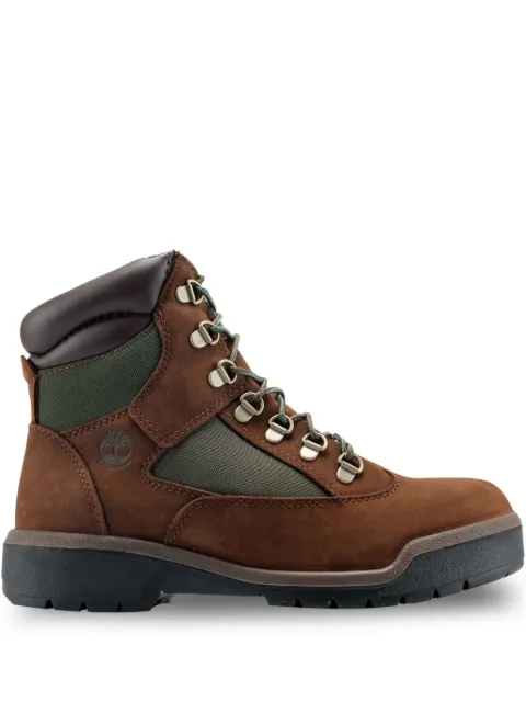 Timberland botas 6-Inch Waterproof Field "Dark Brown"