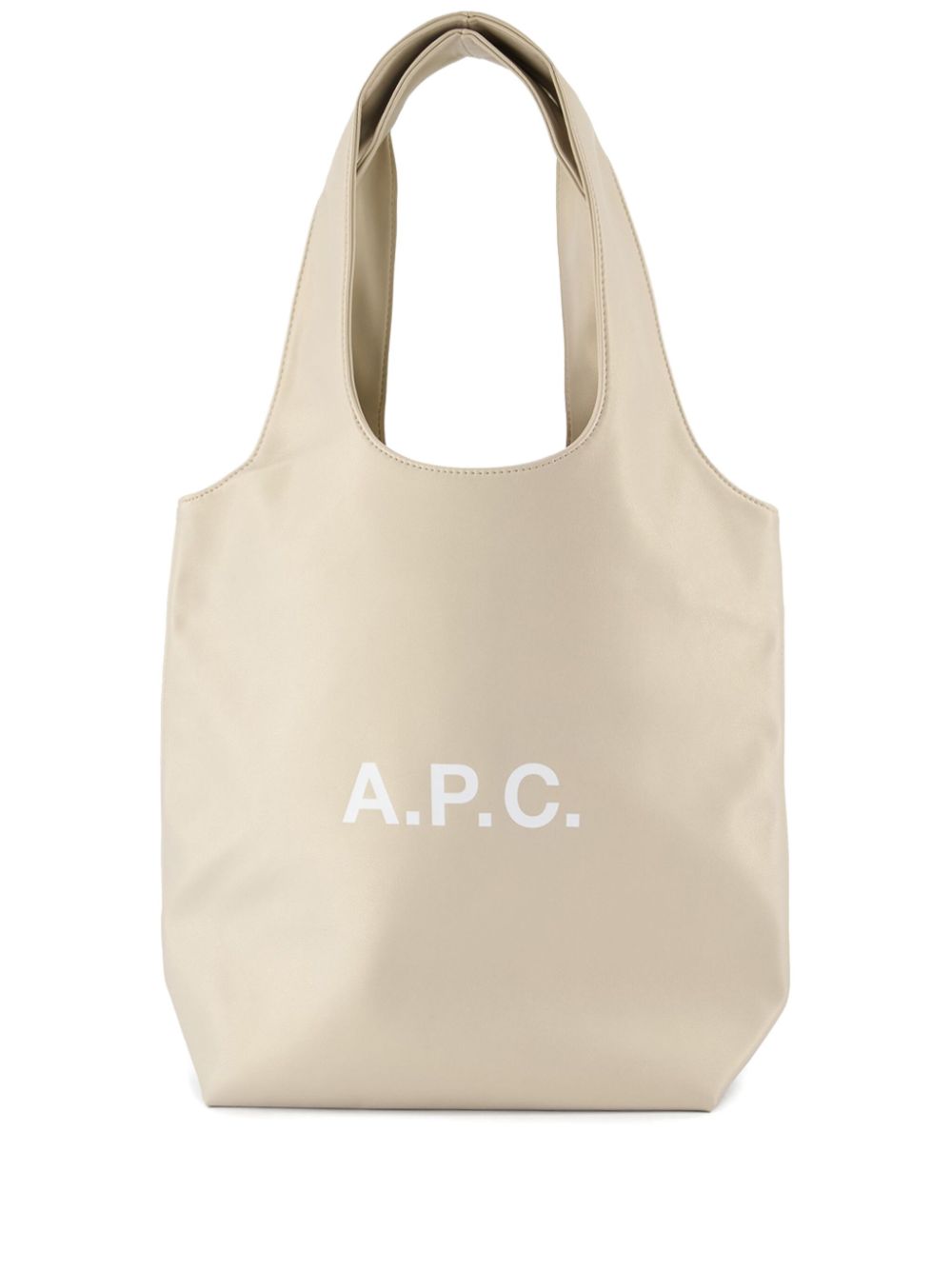 A.P.C. Ninon kleine shopper Beige