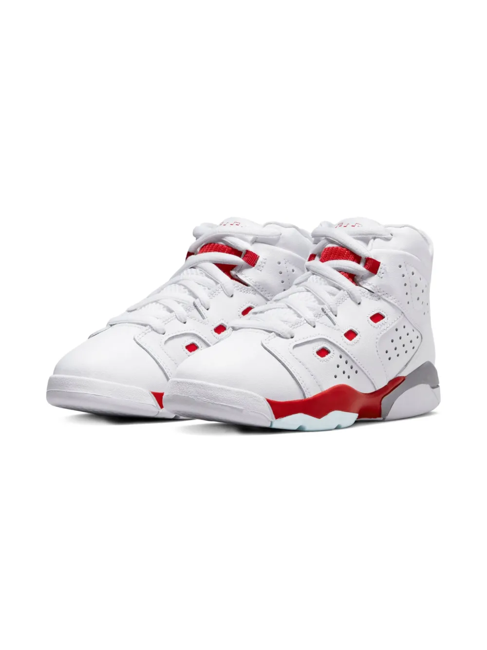 Jordan Kids Jordan 6 17 23 "White Fire Red" sneakers