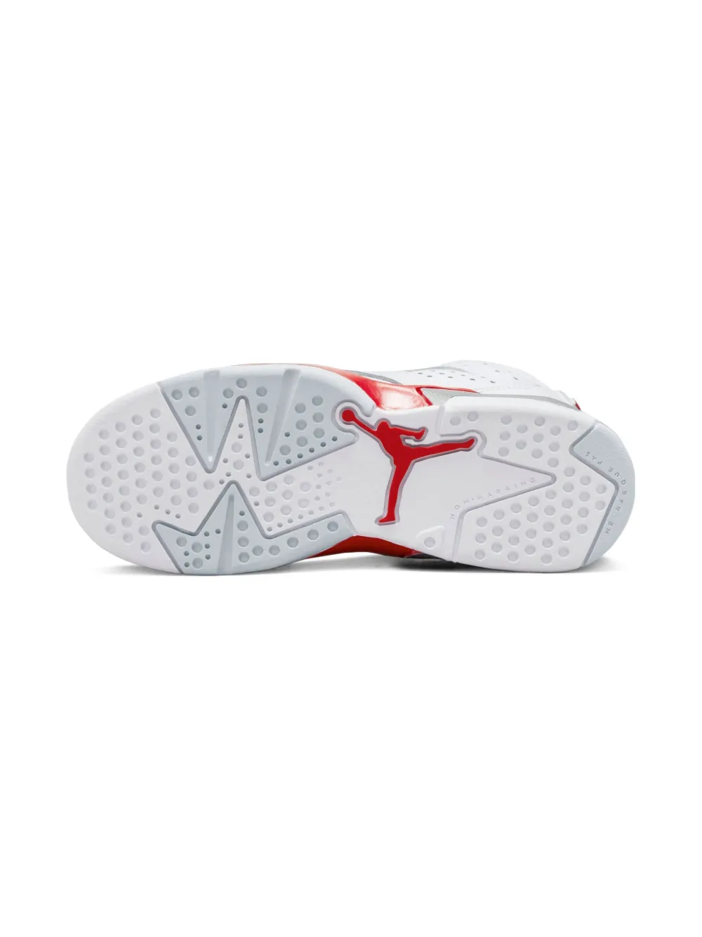 Jordan Kids Jordan 6 17 23 "White Fire Red" sneakers