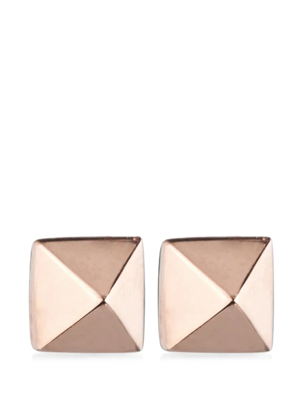 Eddie Borgo Pyramid Stud earrings - Rosa