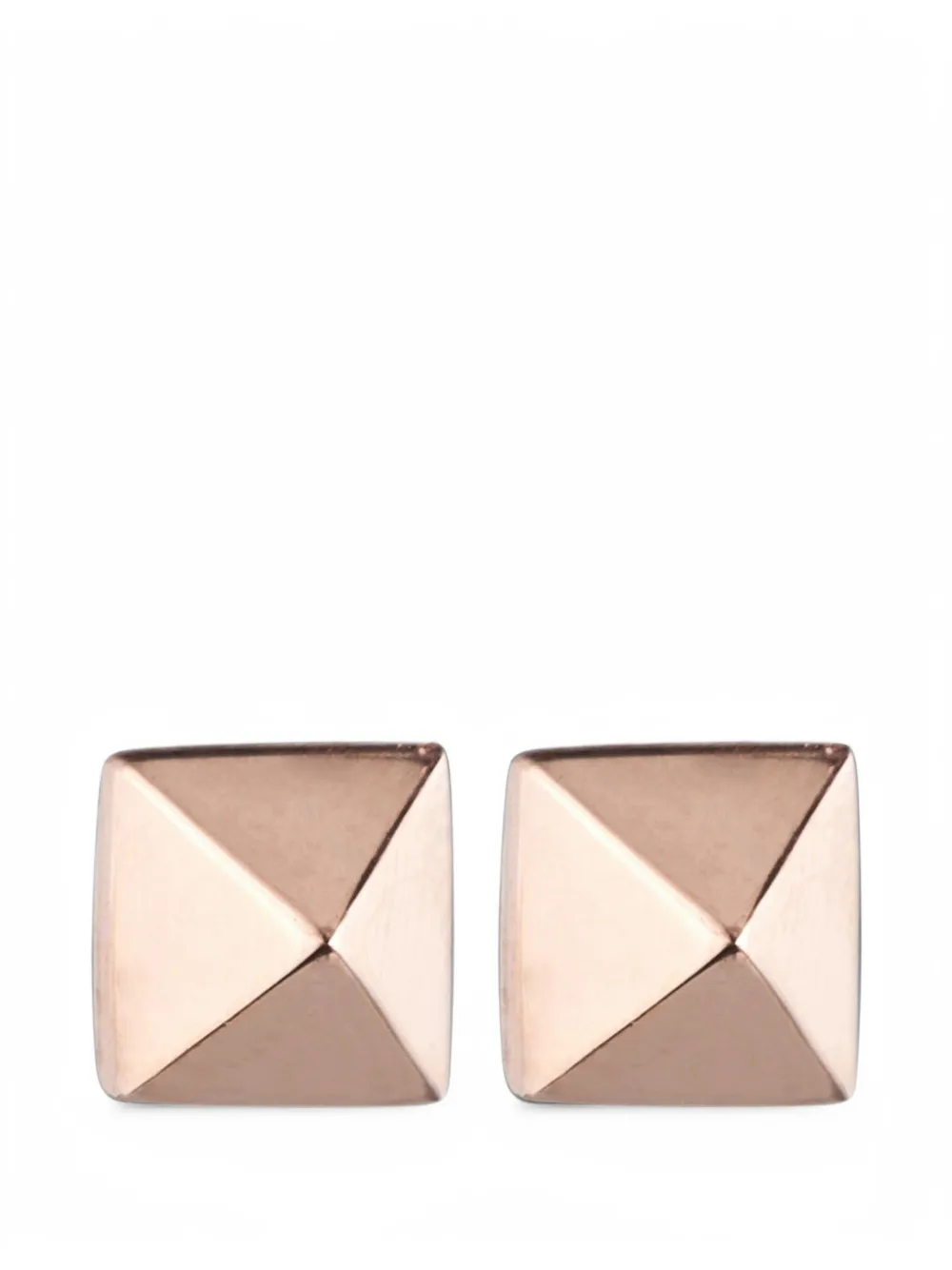 Eddie Borgo Pyramid Stud earrings - Rosa