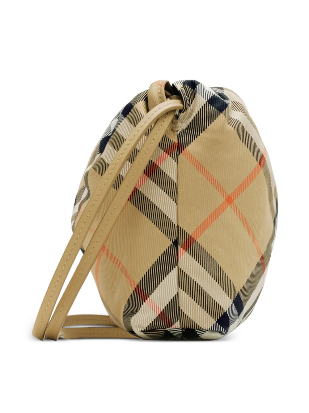 Burberry Kids Geruite buidel Beige