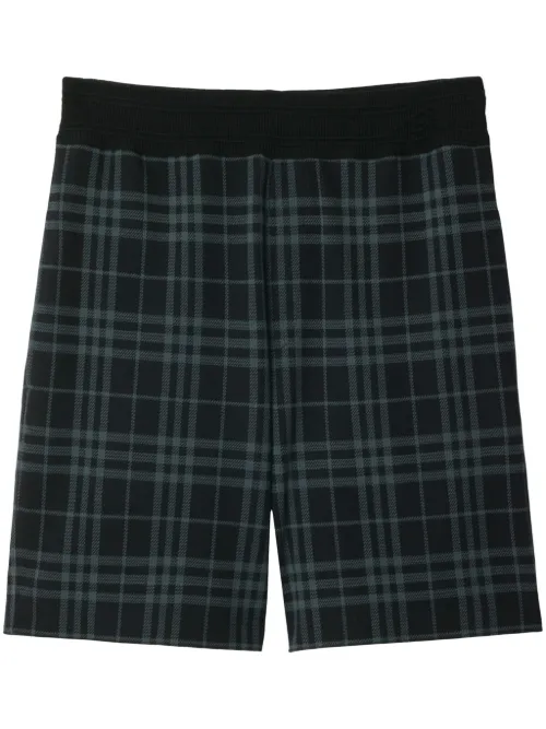 Burberry short à carreaux - Bleu - Burberry - Modalova