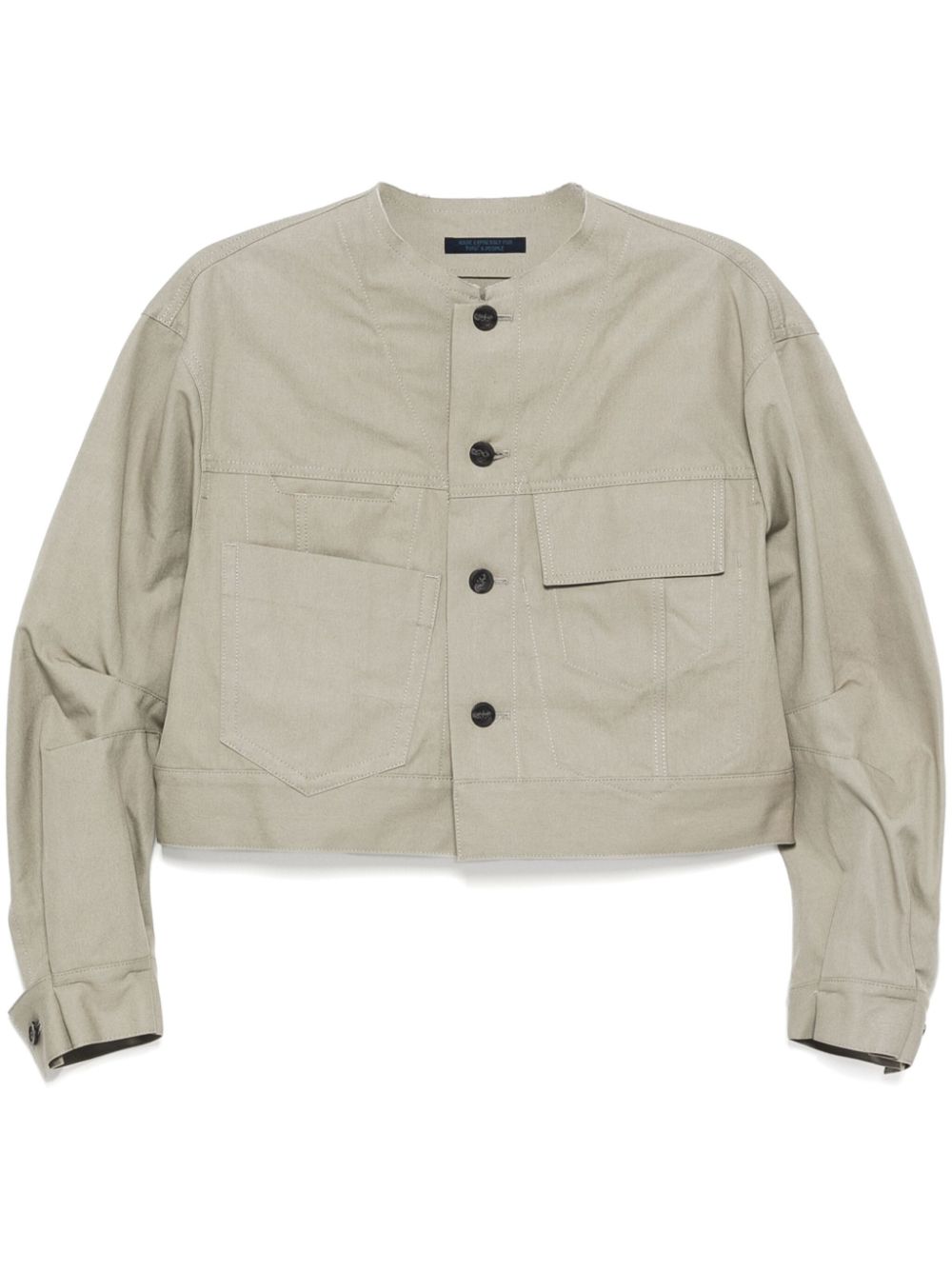 Yohji Yamamoto cotton jacket - Grey