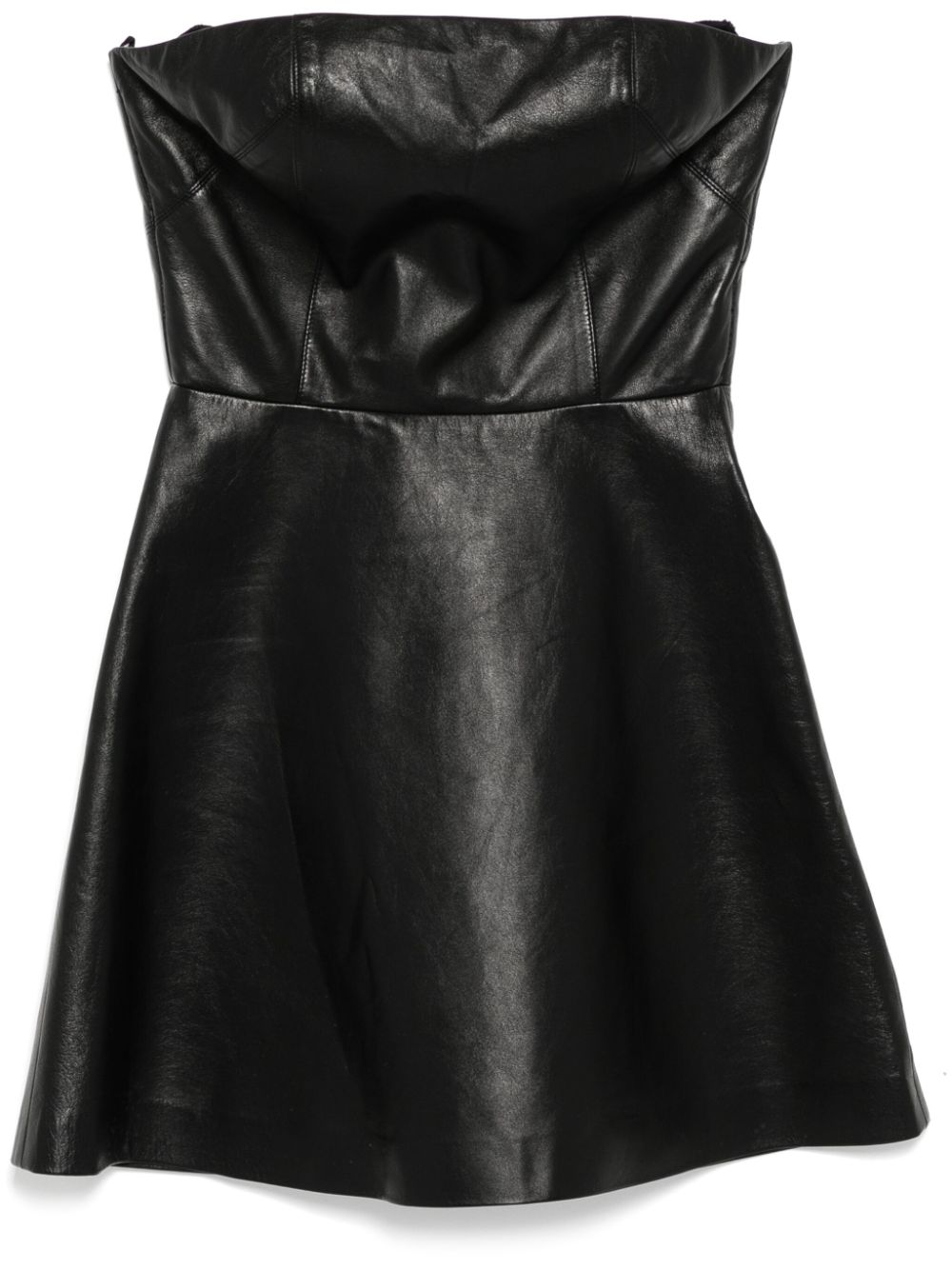 Ermanno Scervino midi bustier dress – Black