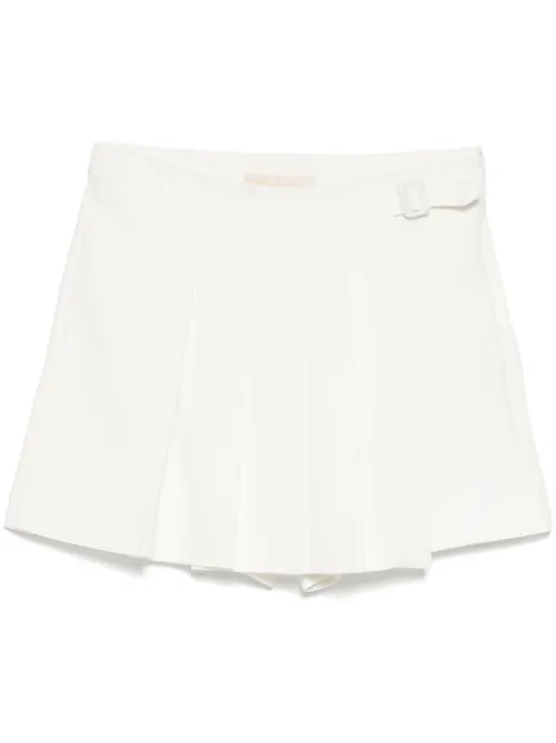 Short plissé à design portefeuille - Ermanno Scervino - Modalova