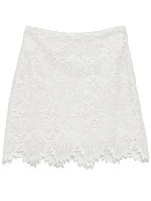 Ermanno Scervino floral lace mini skirt