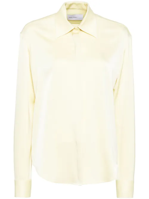 Alex Perry chemise ajustée - Jaune - Alex Perry - Modalova