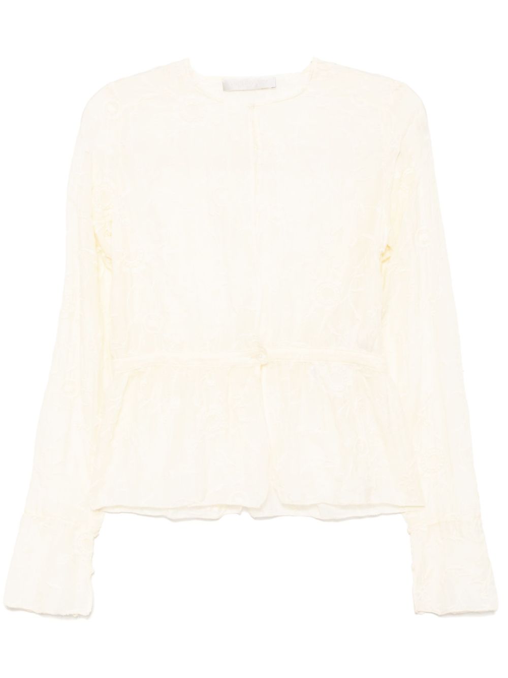 OUR LEGACY waist blouse - Yellow