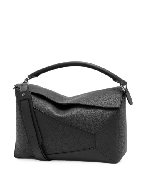 LOEWE large Puzzle Edge bag in grained calfskin