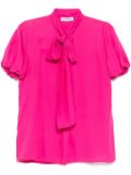 Dice Kayek slik blouse - Pink