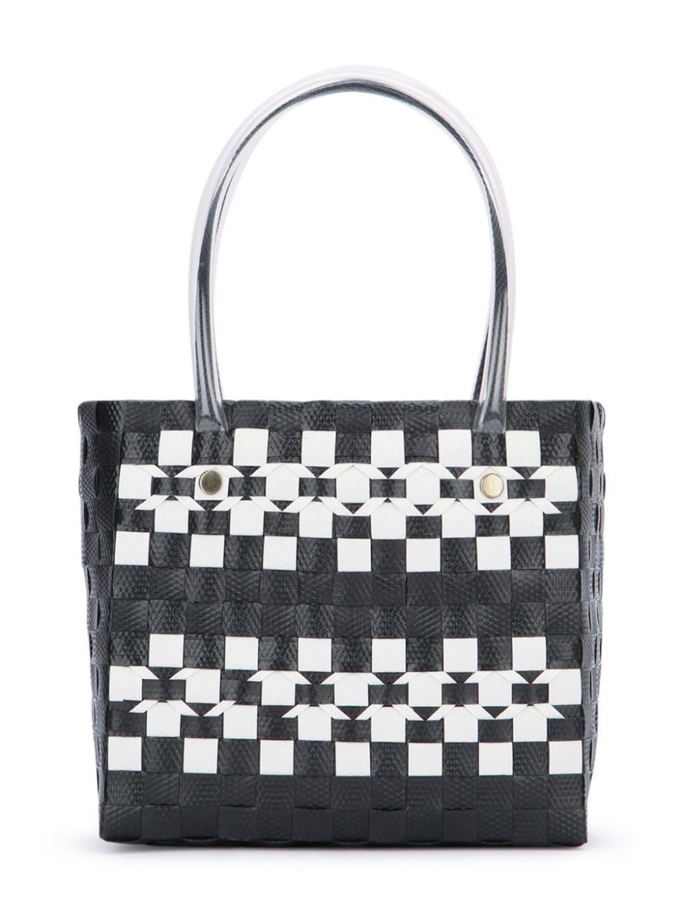 Marni Kids Geweven shopper - Zwart