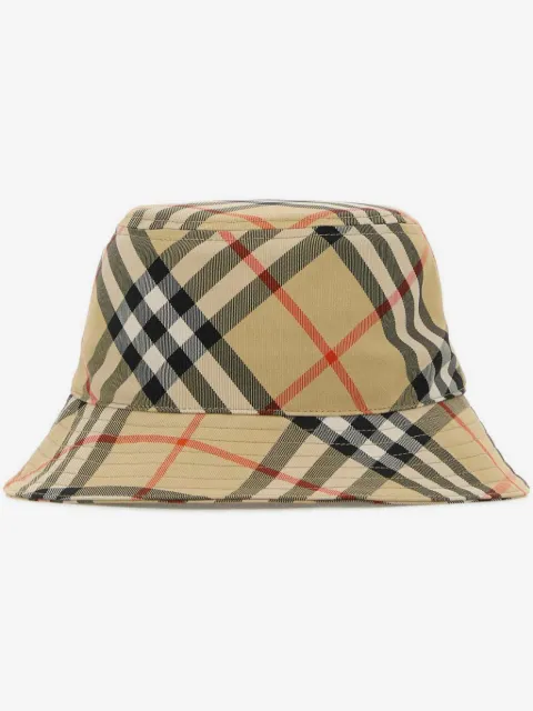 Burberry Check Knight bucket hat