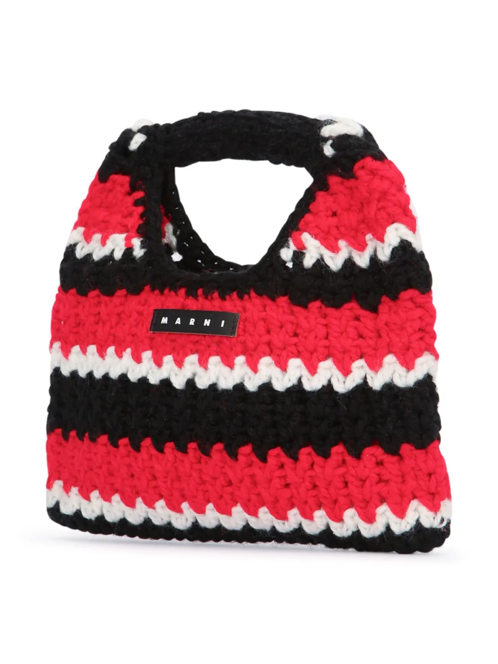 Marni Kids Wollen shopper Zwart