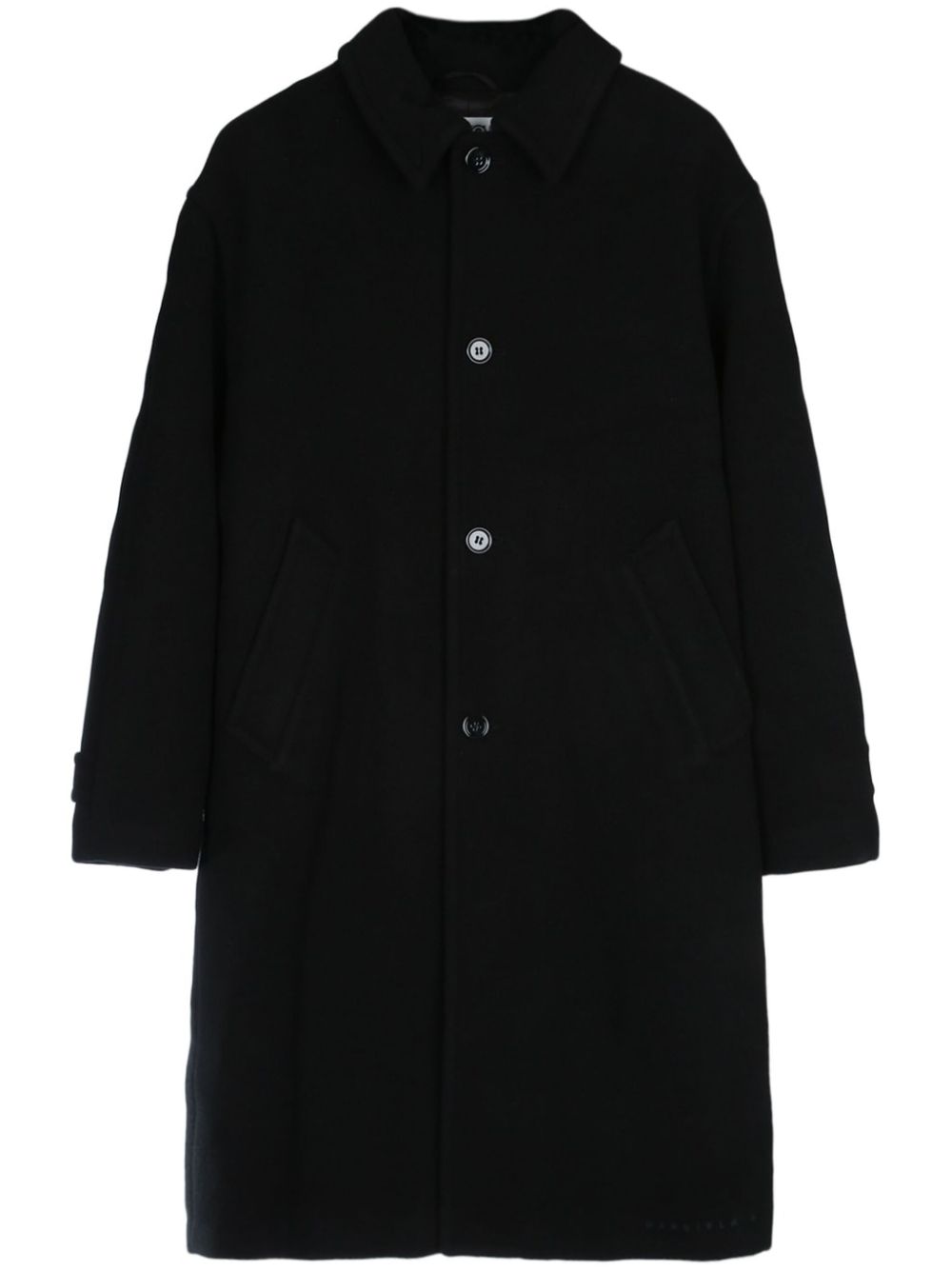 MM6 Maison Margiela Kids single-breasted coat - Black