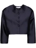 Dice Kayek cropped jacket - Blue