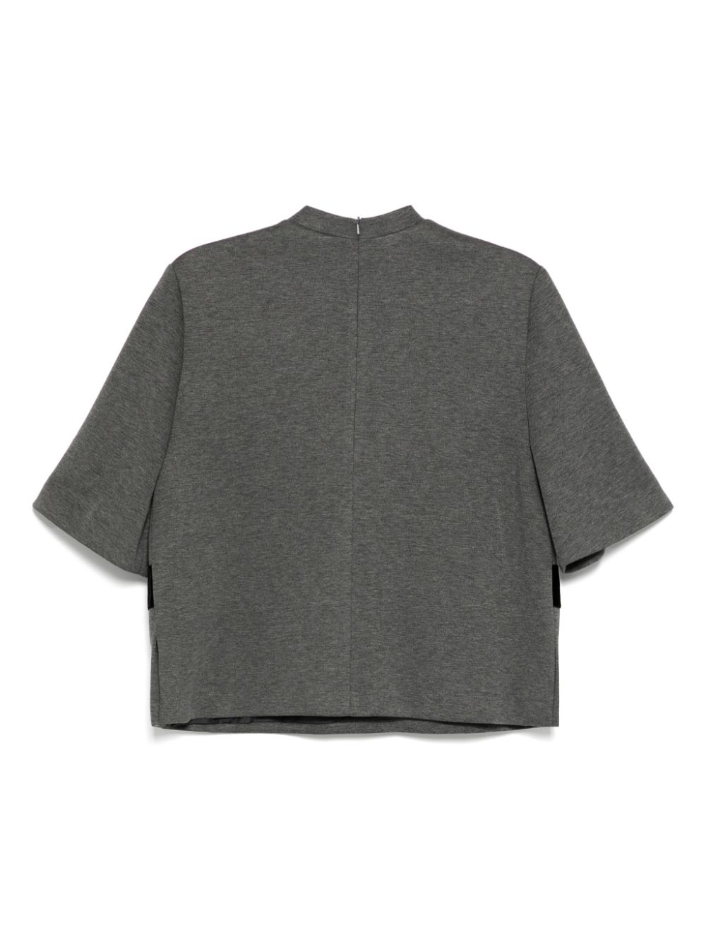 Dice Kayek bow-detail t-shirt - Grey