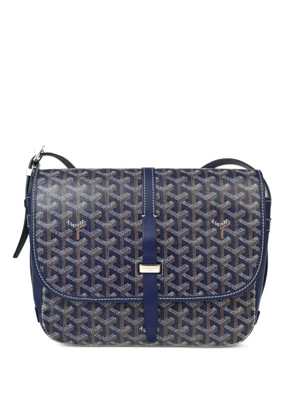 Goyard Pre-Owned 2000s ベルヴェデーレ MM ショルダーバッグ | ブルー 