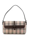 Burberry Pre-Owned 2000-2017 House Check Canvas shoulder bag - Brown