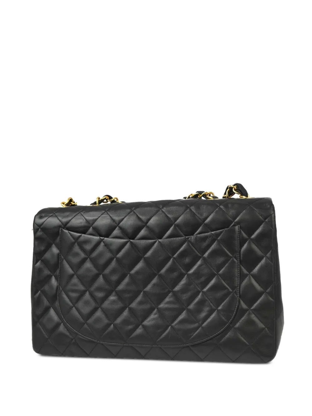 CHANEL Pre-Owned 1995 Classic Flap grote schoudertas - Zwart