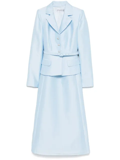 Self-Portrait vestido midi