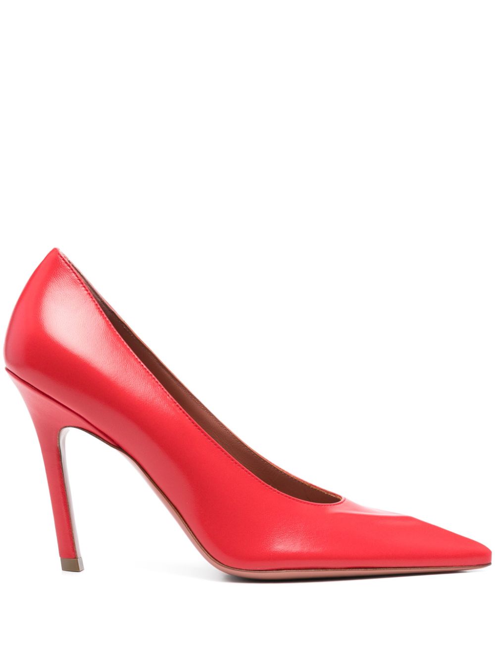 Amina Muaddi 100mm Christine pumps - Red