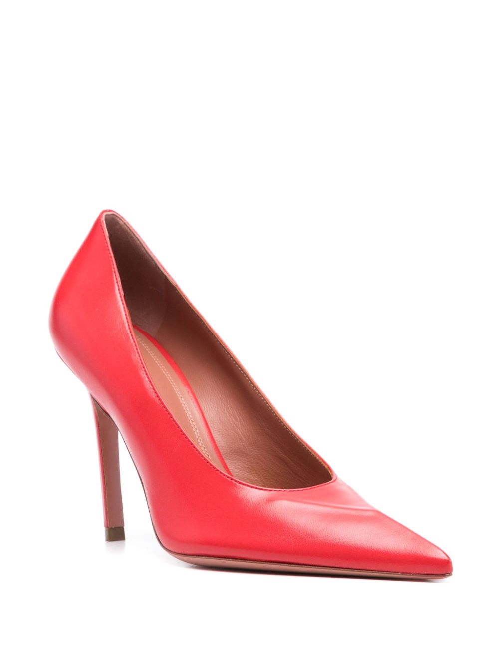 Amina Muaddi 100mm Christine pumps - Red