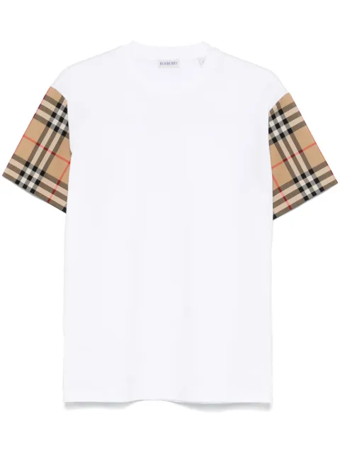 Burberry T-Shirt mit Vintage-Check-Detail