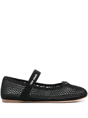 Miu Miu Ballet Flats | Ballerina Pumps | FARFETCH US