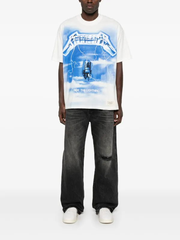 Represent x Metallica Ride The Lightning Tシャツ | ホワイト