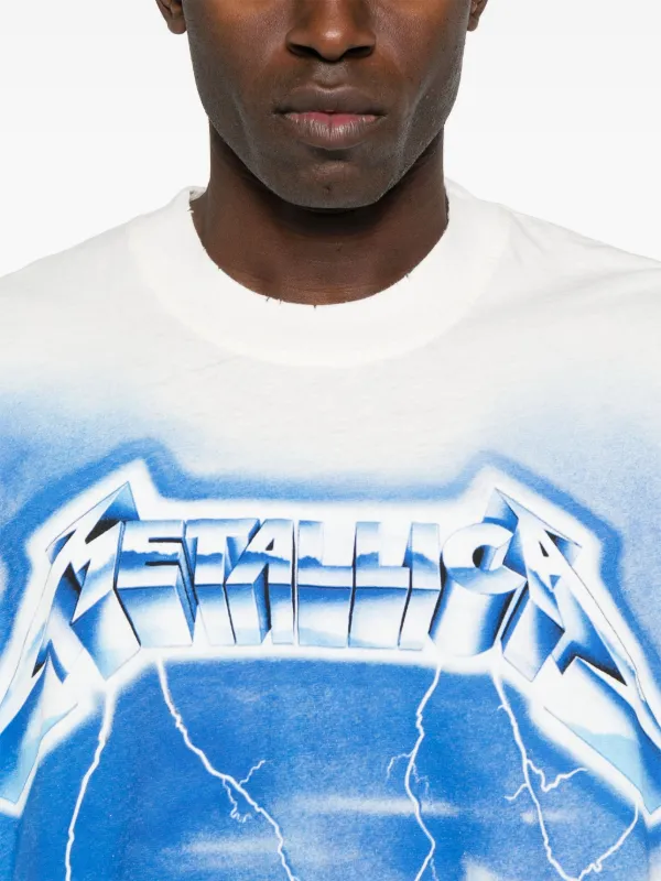 Tシャツ・カットソー REPRESENT LLICA RIDE THE LIGHTNING OVERSIZE T-SHIRT Metallica Ride The Lightning T-Shirt | Flat White | REPRESENT
